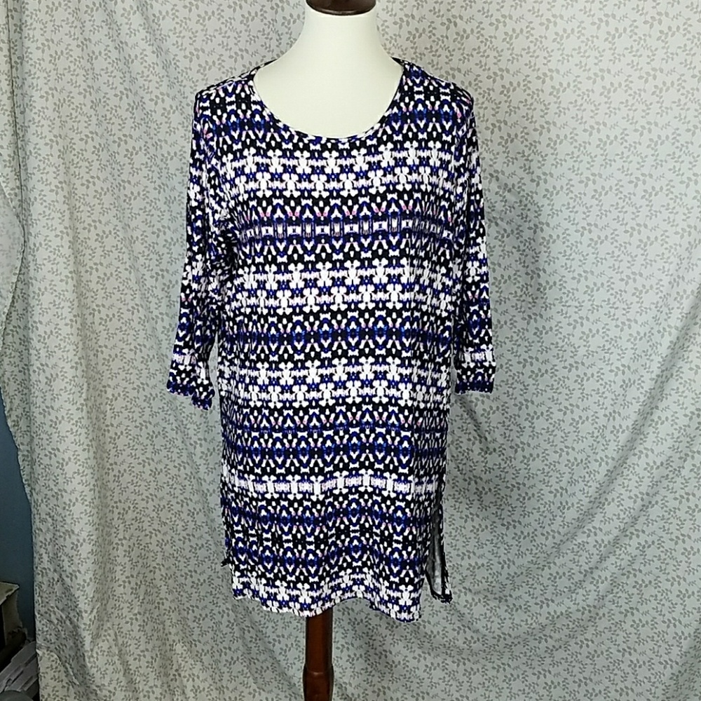 Plus size Philosophy tunic top